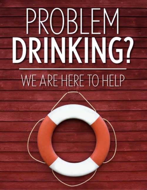 Are you a problem drinker. we are here to help